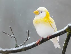 Evening Grosbeak (Coccothraustes vespertinus)